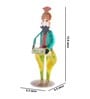 Handcrafted Sardar Musician Multicolour Wrought Iron Figurine