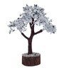 Handcrafted Studded Tree Stone Table Accent