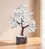 Handcrafted Studded Tree Stone Table Accent