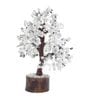 Handcrafted Studded Tree Stone Table Accent