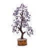 Handcrafted Tree Stone Table Accent