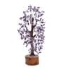 Handcrafted Tree Stone Table Accent