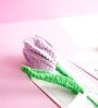 Light Purple Tulip Handcrafted Crochet Flower