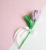 Light Purple Tulip Handcrafted Crochet Flower