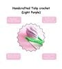 Light Purple Tulip Handcrafted Crochet Flower