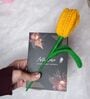 Yellow Tulip Handcrafted Crochet Flower