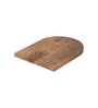 Handcrafted Wooden Half Moon Platter (1 Piece)