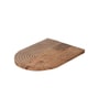 Handcrafted Wooden Half Moon Platter (1 Piece)
