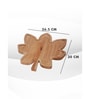 Handcrafted Wooden Leaf Platter (1 Piece)