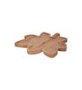 Handcrafted Wooden Leaf Platter (1 Piece)