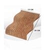 Handcrafted Wooden Zig Zag Platter (1 Piece)