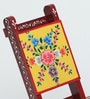 HANDICRAFT HANDPAINTED MDF CHAIR STYLE MOBILE &TAB STAND | FOLDABLE