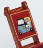 HANDICRAFT HANDPAINTED MDF CHAIR STYLE MOBILE &TAB STAND | FOLDABLE