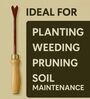 Maroon Gardening Hand Weeder