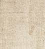 Beige Viscose Solid 4ft x 6ft Hand Woven Carpet