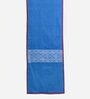 Ibrahim (48x14) Blue Cotton Table Runner