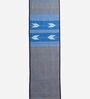 Jericho (48x14) Grey & Blue Cotton Table Runner