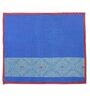 Handloom Woven with Assamese Motif Blue Cotton 12 X 18 Inches Placemats (Set of 4)