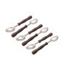 Handmade Brown Stainless Steel (Set of 6) Table Spoon