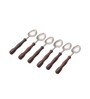 Handmade Brown Stainless Steel (Set of 6) Table Spoon