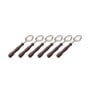 Handmade Brown Stainless Steel (Set of 6) Table Spoon