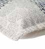 Handmade Blue 22 x 22 Inch Jaipur Block Printed Cotton Cushion Cover