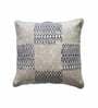 Handmade Blue 22 x 22 Inch Jaipur Block Printed Cotton Cushion Cover