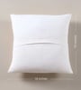 Handmade Cotton Aqua Green and Off White Set of 5 (18x18inches) Cushion Covers