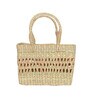 Handmade Designer Chic Dry Grass Bag | Jute Handbag | Carry Tote Bags for Women | Small Shopping bag | storage baskets (Small