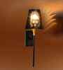 Handmade Etching Shade Wall Lamp   Metal Base Decorative Wall Light