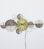 Handmade Gold Metal Novelty Wall Clock