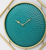 Handmade Gold Metal Novelty Wall Clock