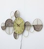 Handmade Gold Metal Novelty Wall Clock