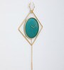 Handmade Gold Metal Novelty Wall Clock