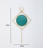 Handmade Gold Metal Novelty Wall Clock