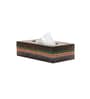 Handmade Madhubani Work Mango Wood Tissue Box