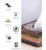 Handmade Madhubani Work Mango Wood Tissue Box