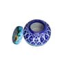 Handmade Mandi 300ml Blue Colour Clay Jar Container