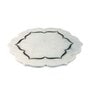 Handmade Marble Brass Inlay Cheese Platter