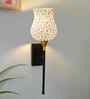 Handmade Mosaic Glass Wall Lamp with Metal Base   Ideal for Bedroom, Living Room & Dining Room