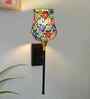Handmade Mosaic Glass Wall Light   Metal Construction | Stylish Lighting for Bedroom, Living Room & Dining Spaces