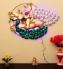 Handmade Multicolor Peacock Metal Wall Art