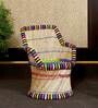 Ethnic One Wicker Patio Chair in Multi Finish