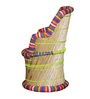 Ethnic Wicker Patio Chair in Multi Colour