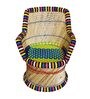 Ethnic One Wicker Patio Chair in Multi Finish