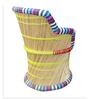 Ethnic Fabric Outdoor Seating in Multi Colour