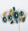 Handmade Multicolour Abstract Metal Wall Art