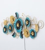 Handmade Multicolour Abstract Metal Wall Art