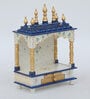 Handmade Multicolor Mango Wood & MDF Pooja Mandir