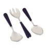 Stainless Steel Handmade Serving Spoons Set of 3